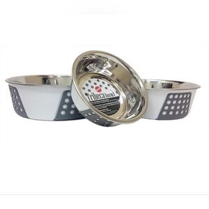 Spot By Ethic Products NWT White Stainless Steel Tribeca 30oz Pet Bowl- 1ct 🐈